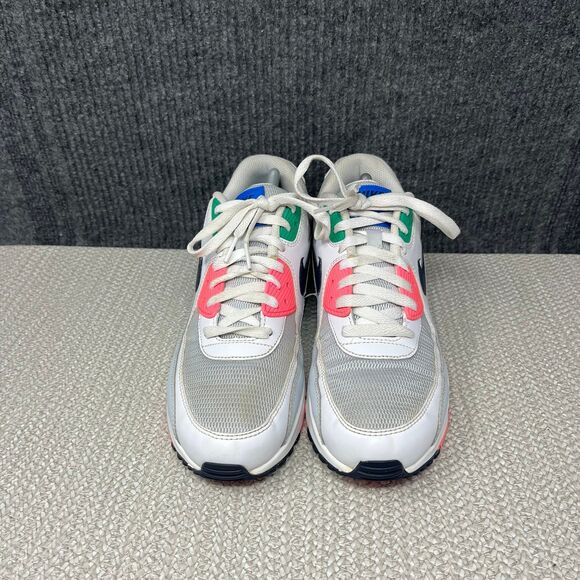 Nike Air Max 90 Essential South Beach Watermelon Pink Green White 9.5 AJ1285-100